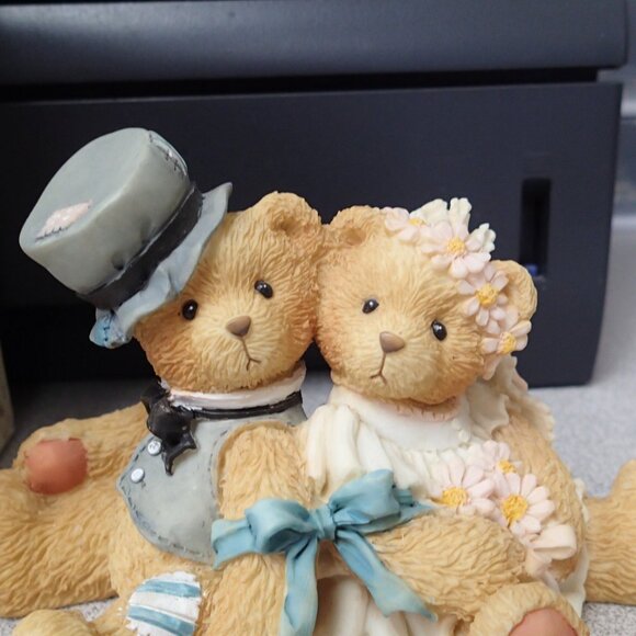 Cherished Teddies Robbie and Racheal Love Bears All Things - Picture 6 of 8
